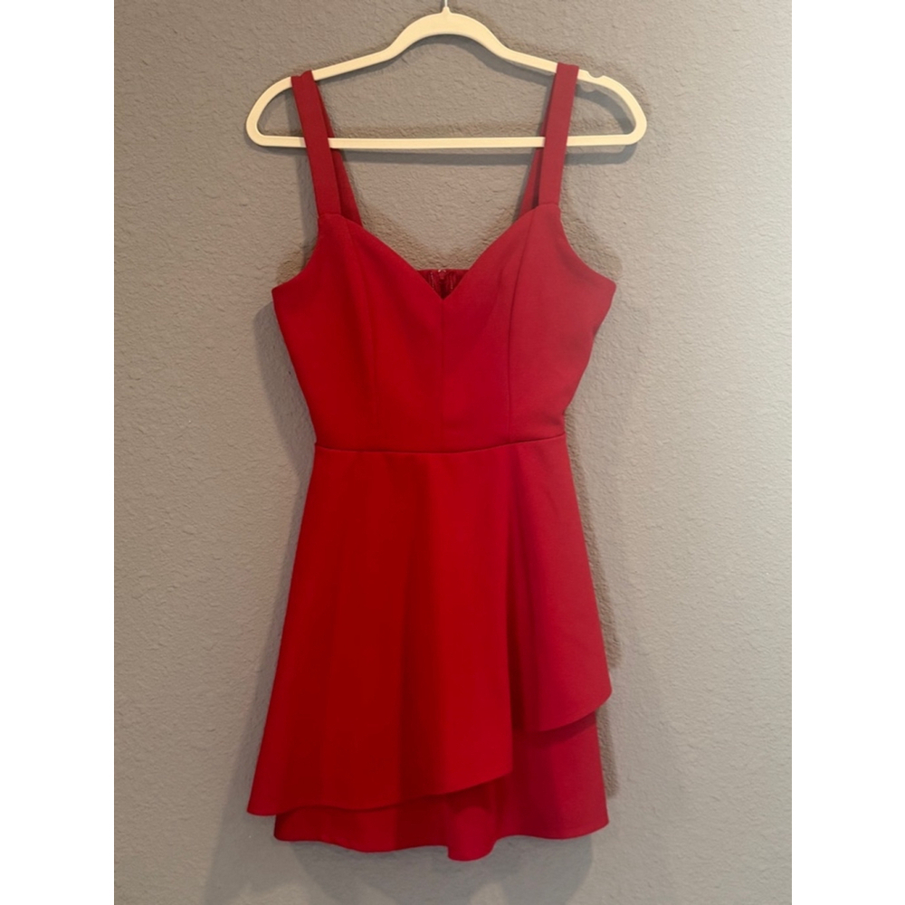 Honey and Rosie Women's Red Dress Size M